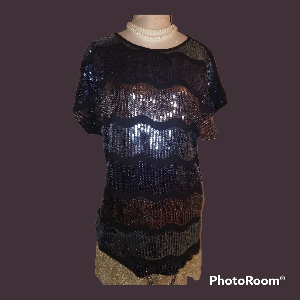 Sequined top